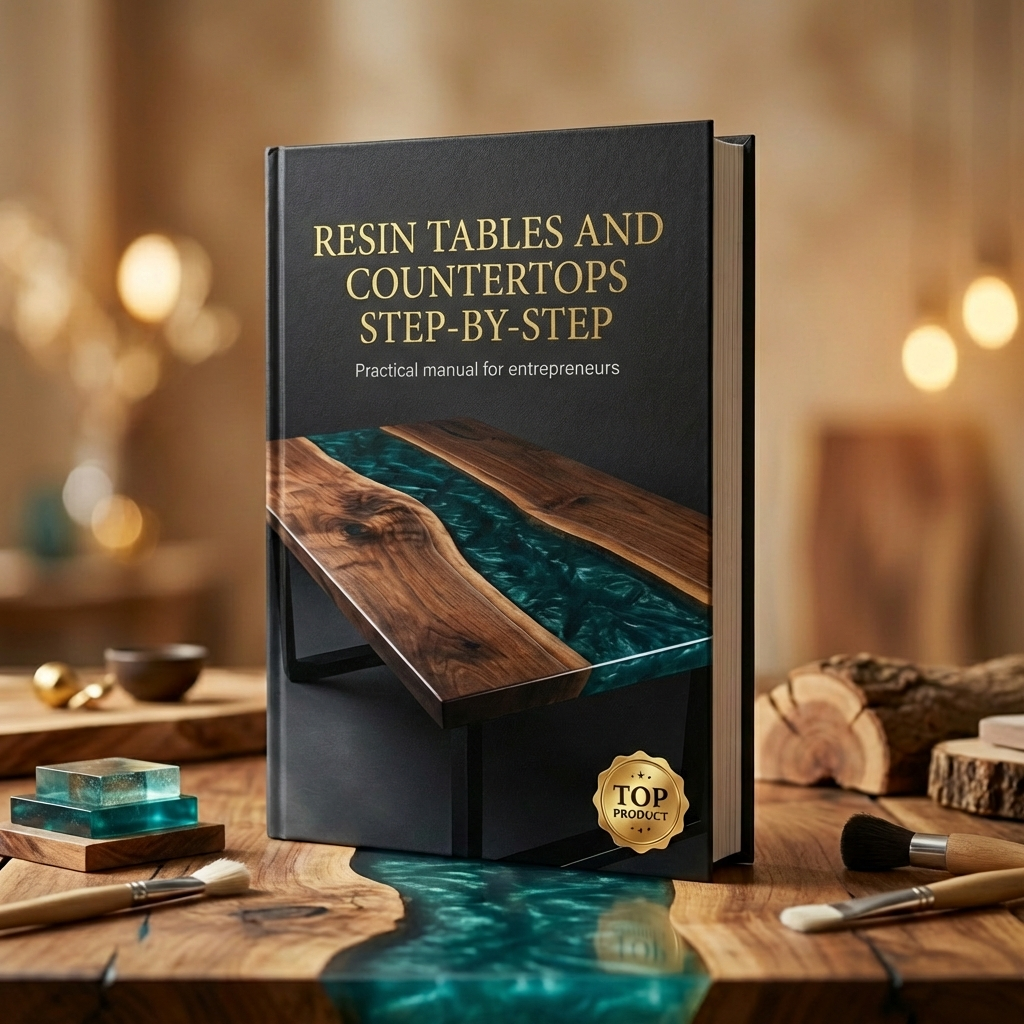 Tables and countertops in resin